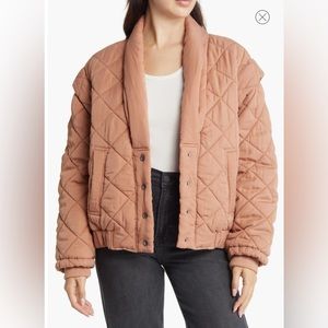 Blank NYC Quilted Drop Shoulder Jacket